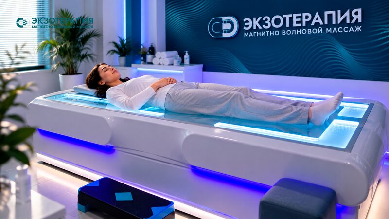 Бесконтактный магнитно-волновой массаж